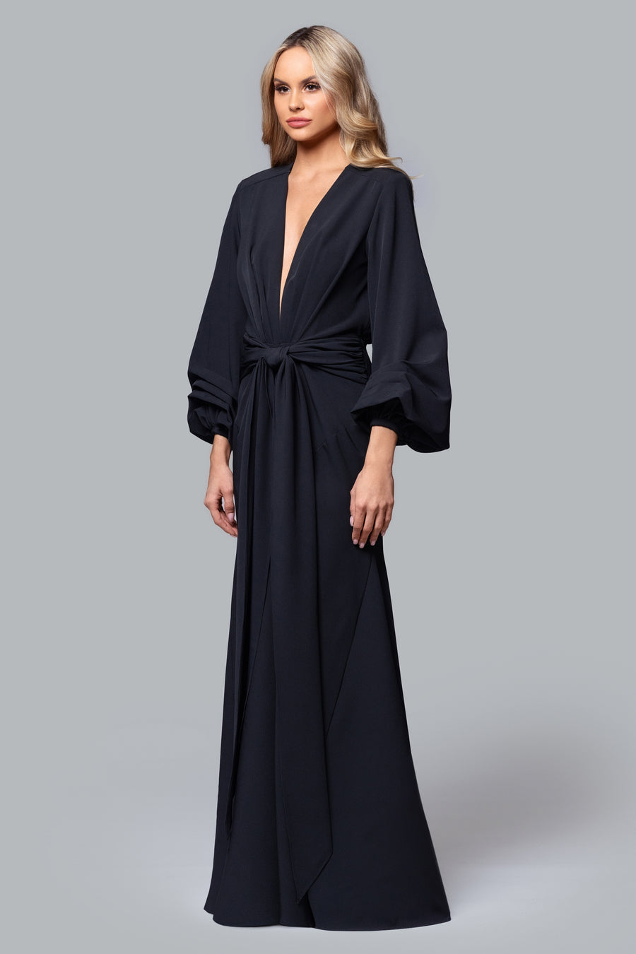 "Millie" Crepe Gown